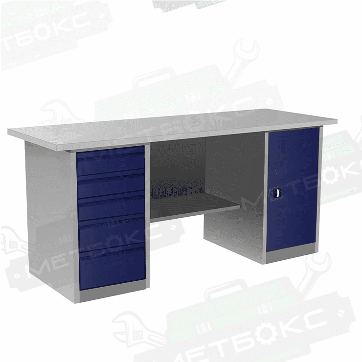 Верстак с тумбой и драйвером ВП-4/1,9 купить в Калуге Верстак с тумбой и драйвером ВП-4/1,9 купить в Калуге