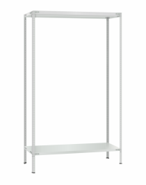 Стеллаж металлический Титан МС-500 3000х1200х400 2 полки Стеллаж металлический Титан МС-500 3000х1200х400 2 полки