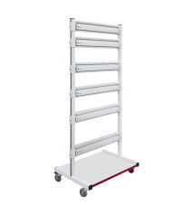 Стойка мобильная для лотков Gresson СМЛ ESD Стойка мобильная для лотков Gresson СМЛ ESD