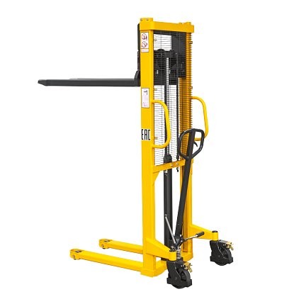 Ручной гидравлический штабелер SDJ 1516 (1500 кг; 1,6 м; фиксированные вилы) SMARTLIFT (SMART) купить в Калуге