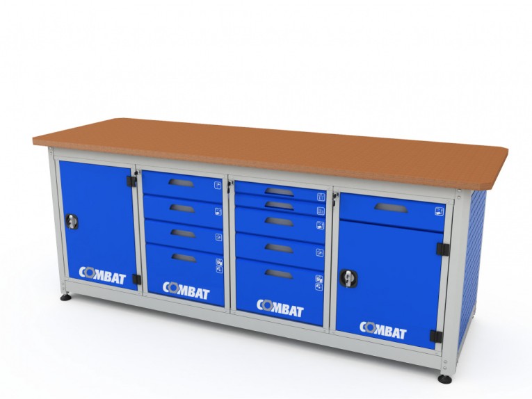 Верстак четырехтумбовый COMBAT 41452.2340 купить в Калуге