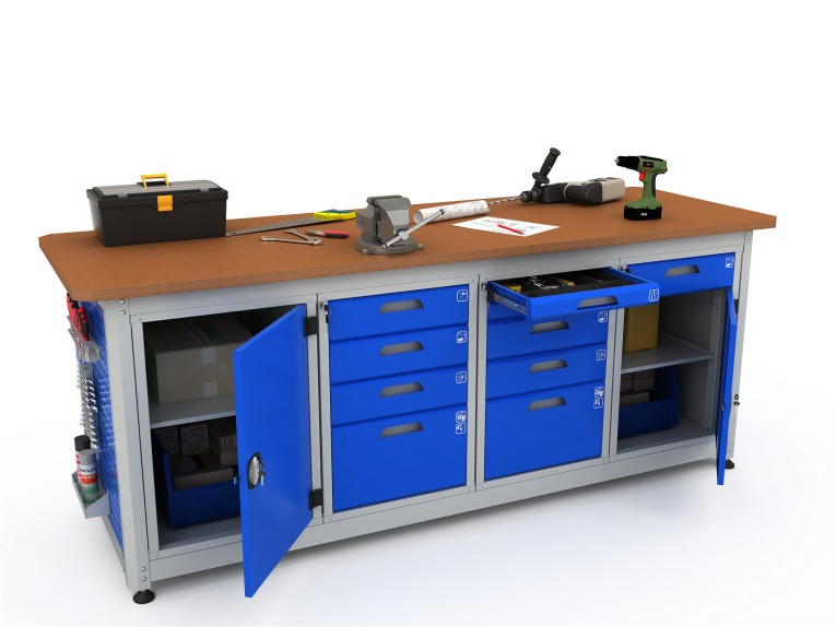 Верстак четырехтумбовый COMBAT 41452.2340 купить в Калуге