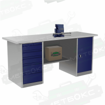 Верстак с тумбой и драйвером ВП-4Т/1,9 Верстак с тумбой и драйвером ВП-4Т/1,9