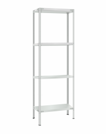 Стеллаж металлический Титан МС-500 2400х700х600 4 полки Стеллаж металлический Титан МС-500 2400х700х600 4 полки