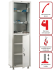 Медицинский шкаф HILFE МД 1 1650/SG купить в Калуге