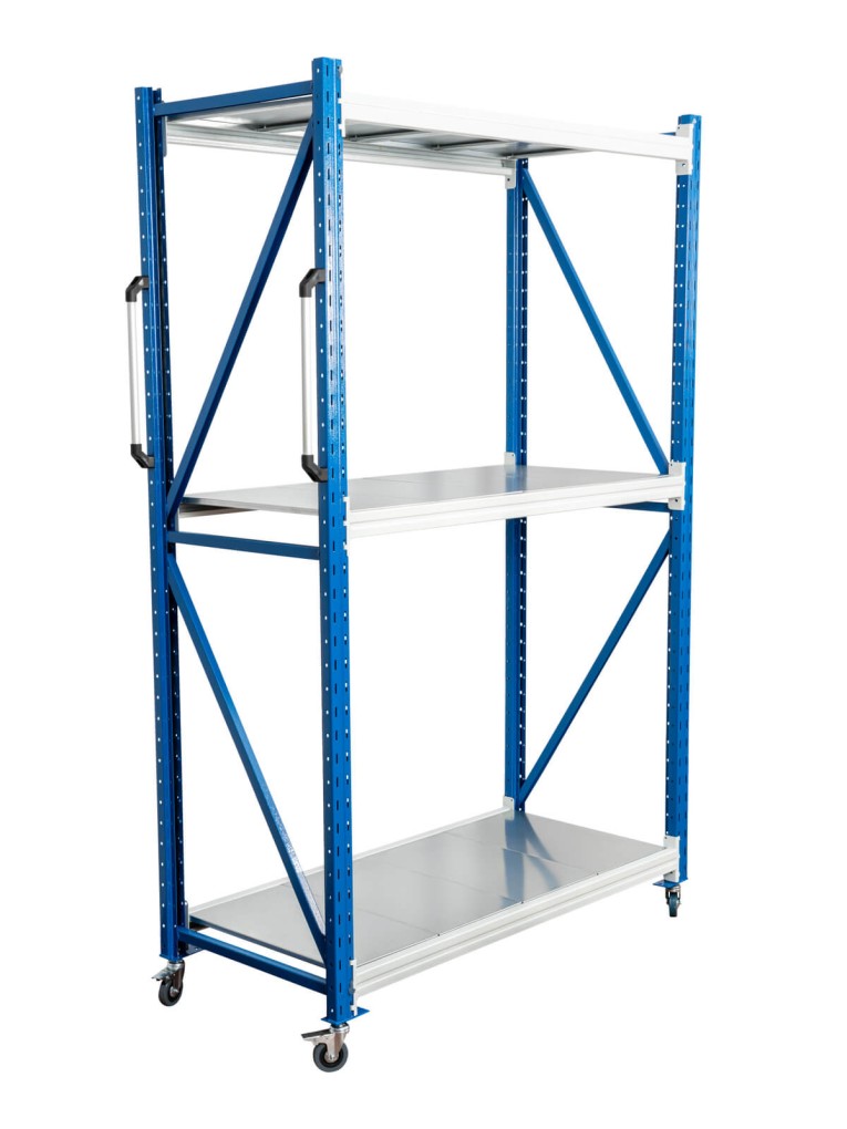 Стеллаж мобильный БиКом СТ-4 300x90x100 3 полки купить в Калуге Стеллаж мобильный БиКом СТ-4 300x90x100 3 полки купить в Калуге