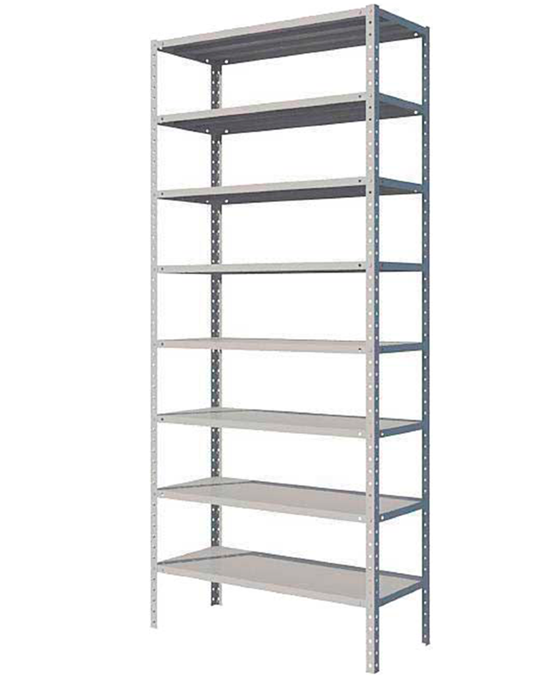 Стеллаж MS Standart 1600х700х500 8 полок купить в Калуге