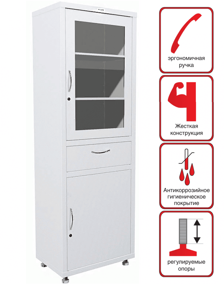 Медицинский шкаф HILFE МД 1 1760 R-1 купить в Калуге Медицинский шкаф HILFE МД 1 1760 R-1 купить в Калуге