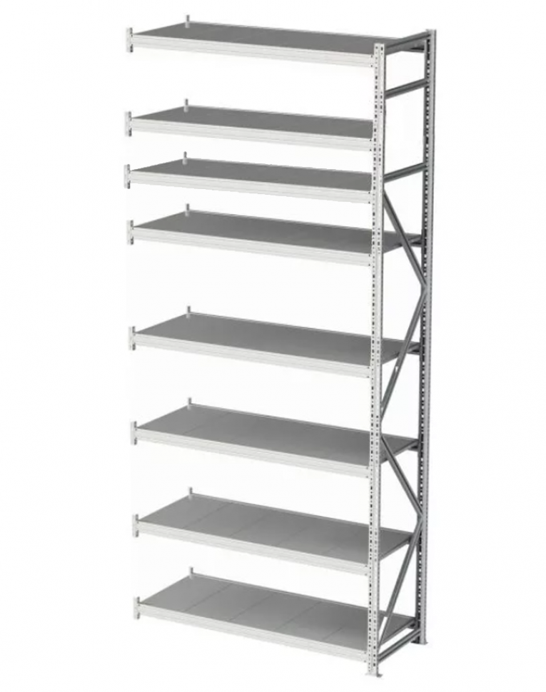 Дополнительная секция MS Profi 2500x900x400 8 полок купить в Калуге Дополнительная секция MS Profi 2500x900x400 8 полок купить в Калуге