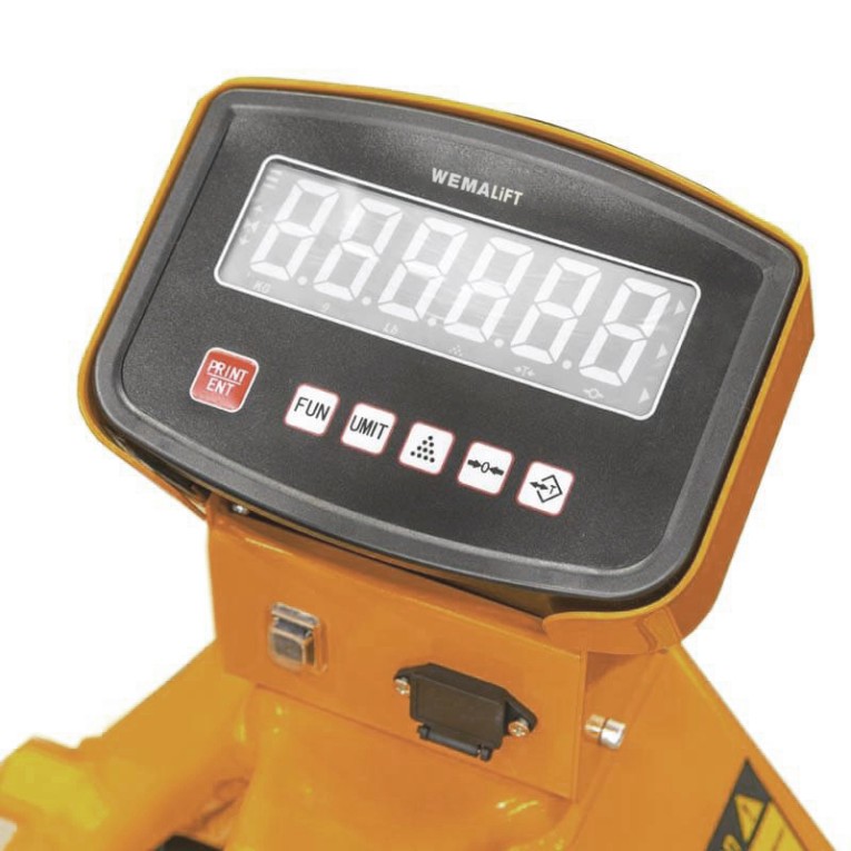 Гидравлическая рохля с весами BFC (3000 кг; 1150х570 мм; PDP) WEMALIFT купить в Калуге