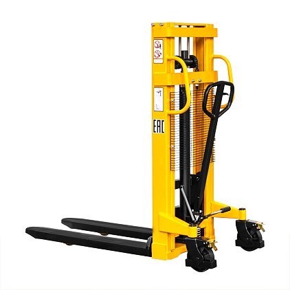Ручной гидравлический штабелер SDJ 1020 (1000 кг; 2 м; фиксированные вилы) SMARTLIFT (SMART) купить в Калуге