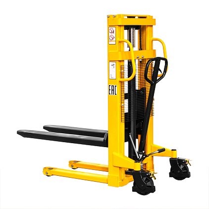 Ручной гидравлический штабелер SDJ 1020 (1000 кг; 2 м; фиксированные вилы) SMARTLIFT (SMART) купить в Калуге
