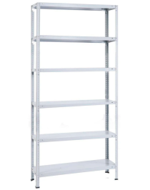 Стеллаж металлический Титан МС-500 1500х1000х300 6 полок Стеллаж металлический Титан МС-500 1500х1000х300 6 полок