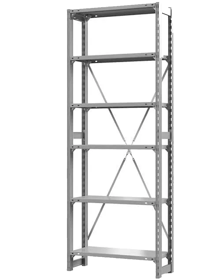 Стеллаж ТСУ 3500x700x400 6 полок (300 кг, металл) купить в Калуге