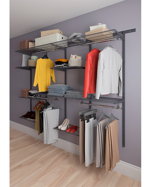 Гардеробная система Практик Home Max G240 графит купить в Калуге Гардеробная система Практик Home Max G240 графит купить в Калуге