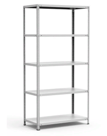 Стеллаж металлический Титан МС-750 1500x1000x800 5 полок Стеллаж металлический Титан МС-750 1500x1000x800 5 полок