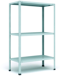 Стеллаж металлический Титан МС-750 2000x1000x300 3 полки Стеллаж металлический Титан МС-750 2000x1000x300 3 полки