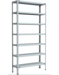 Стеллаж металлический Титан МС-750 1500x1000x800 7 полок Стеллаж металлический Титан МС-750 1500x1000x800 7 полок