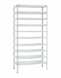 Стеллаж металлический Титан МС-500 2400х1000х400 10 полок