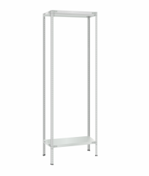 Стеллаж металлический Титан МС-500 3000х700х400 2 полки