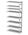 Дополнительная секция MS Profi 2500x1200x1000 8 полок купить в Калуге