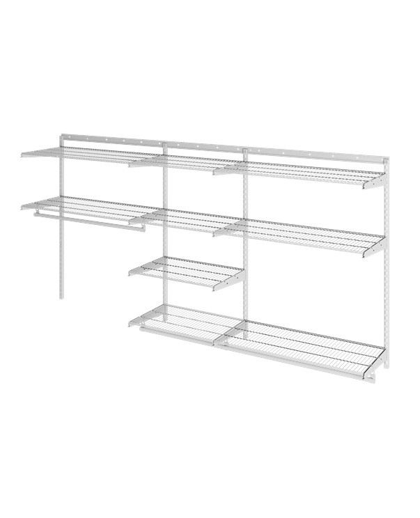 Гардеробная система Практик Home Optima G240 белая купить в Калуге