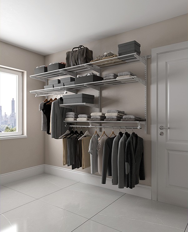 Гардеробная система Практик Home Optima G240 белая купить в Калуге