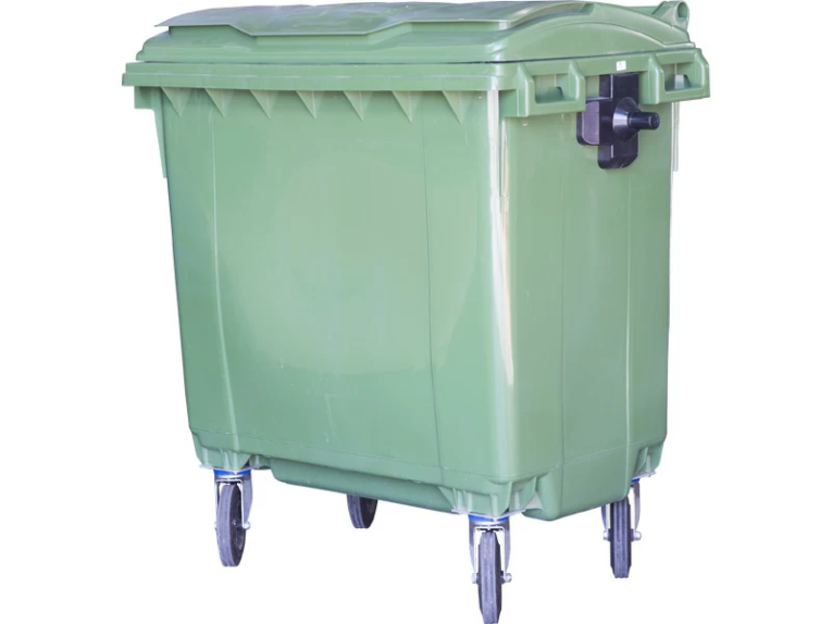 Мусорный контейнер 770л. зелёный купить в Калуге Мусорный контейнер 770л. зелёный купить в Калуге