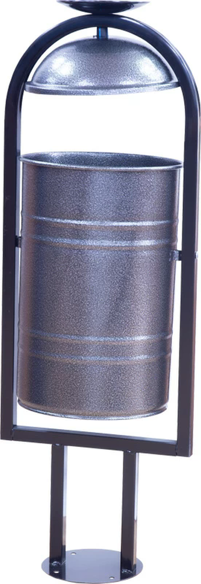 Урна металлическая с пепельницей 1050х370х300 мм серый антик купить в Калуге Урна металлическая с пепельницей 1050х370х300 мм серый антик купить в Калуге