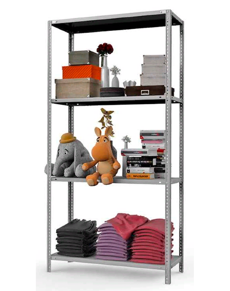 Стеллаж MS Strong 2350х1200х400 4 полки купить в Калуге