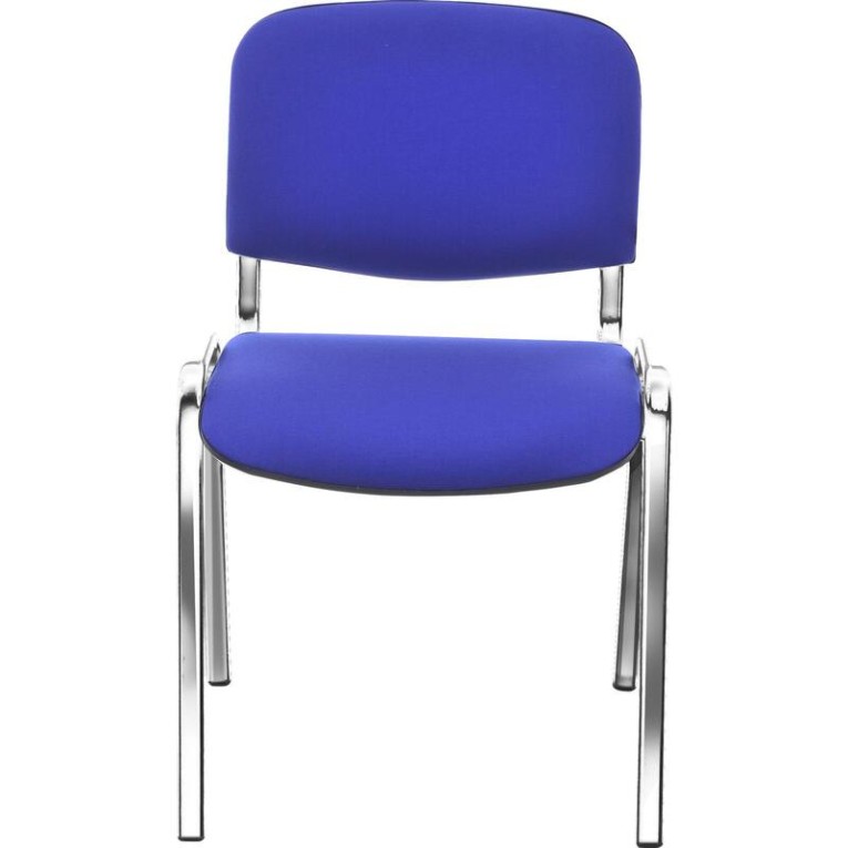 Стул Изо (синяя ткань, хром) купить в Калуге