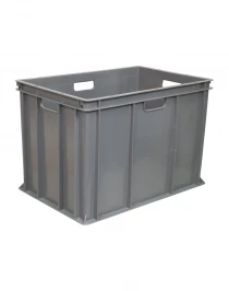 Ящик 600х400х410 сплошной серый