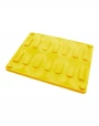 Крышка для BoxPallet 1237х836х63 мм желтая