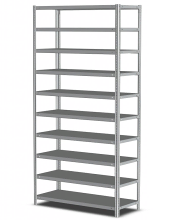 Стеллаж MS Strong 1600х700х800 10 полок купить в Калуге