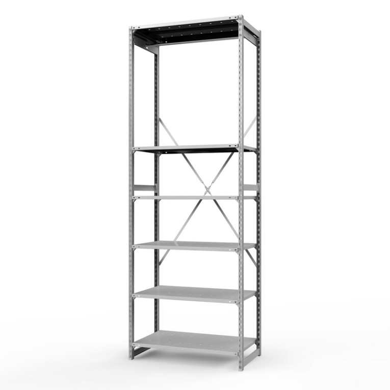 Стеллаж металлический ТСУ Универсал, 3000х1060х500 мм.Штанги: 1шт. Полки: металл усил. перф. 6 шт. купить в Калуге