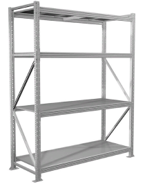 Стеллаж MS Profi 2000х1800х1000 4 полки Стеллаж MS Profi 2000х1800х1000 4 полки