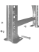 Стеллаж MS U 2000x1200x800 3 полки (280 кг, металл) купить в Калуге