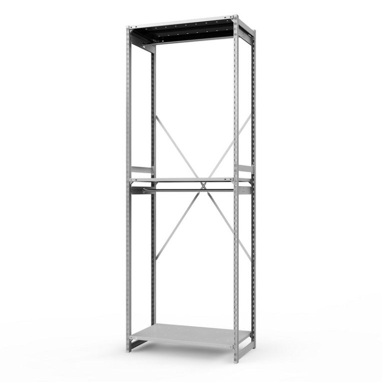 Стеллаж металлический ТСУ Универсал, 3000х1060х500 мм.Штанги: 2шт. Полки: металл перф. 3 шт. купить в Калуге