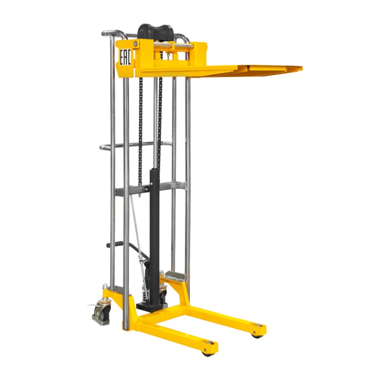 Ручной гидравлический штабелер PJ4150 (400 кг; 1,5 м; с вилами и площадкой) SMARTLIFT (SMART) купить в Калуге Ручной гидравлический штабелер PJ4150 (400 кг; 1,5 м; с вилами и площадкой) SMARTLIFT (SMART) купить в Калуге