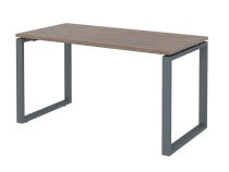 Стол NTO 160x70 темный орех/антрацит Стол NTO 160x70 темный орех/антрацит