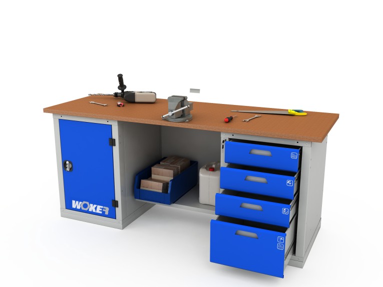 Верстак двухтумбовый WOKER PRO 2104.2000 купить в Калуге
