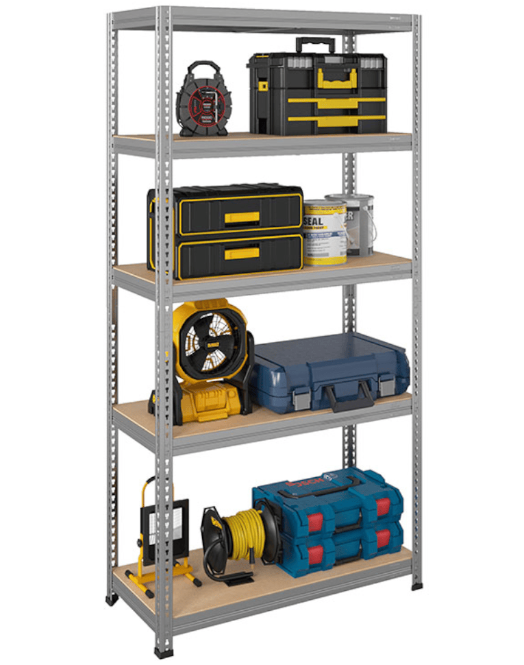 Стеллаж быстросборный ЛОФТ (SBL) 1800x1200x400 5 полок (цинк) купить в Калуге Стеллаж быстросборный ЛОФТ (SBL) 1800x1200x400 5 полок (цинк) купить в Калуге