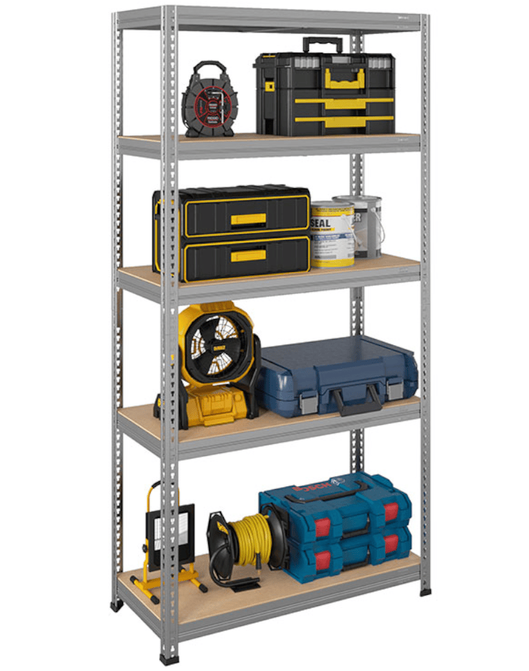 Стеллаж быстросборный ЛОФТ (SBL) 1800x1200x450 5 полок (цинк) купить в Калуге Стеллаж быстросборный ЛОФТ (SBL) 1800x1200x450 5 полок (цинк) купить в Калуге