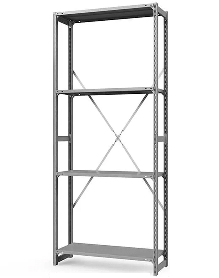 Стеллаж ТСУ 2500x700x800 4 полки (150 кг, металл) купить в Калуге