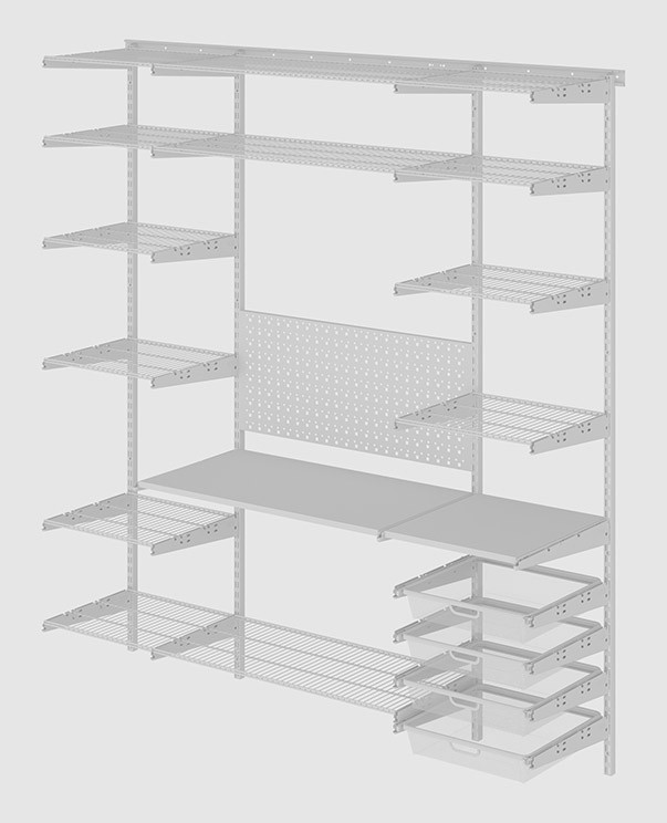 Гардеробная система Практик Home Гараж 2 купить в Калуге Гардеробная система Практик Home Гараж 2 купить в Калуге