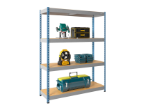 Стеллаж Практик SB 250х152х91 4 полки (фанера) Стеллаж Практик SB 250х152х91 4 полки (фанера)