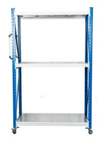 Стеллаж мобильный БиКом СТ-4 250x90x70 3 полки Стеллаж мобильный БиКом СТ-4 250x90x70 3 полки