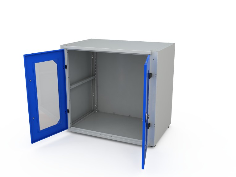Корпус шкафа для инструментов MODUL 1/2 XL с дверями со смотровыми окнами купить в Калуге