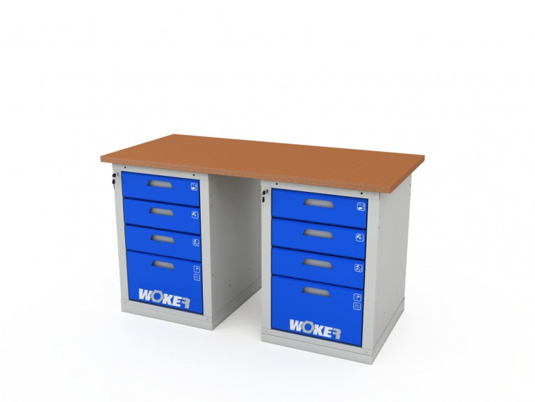 Верстак двухтумбовый WOKER PRO 2404.1500 купить в Калуге