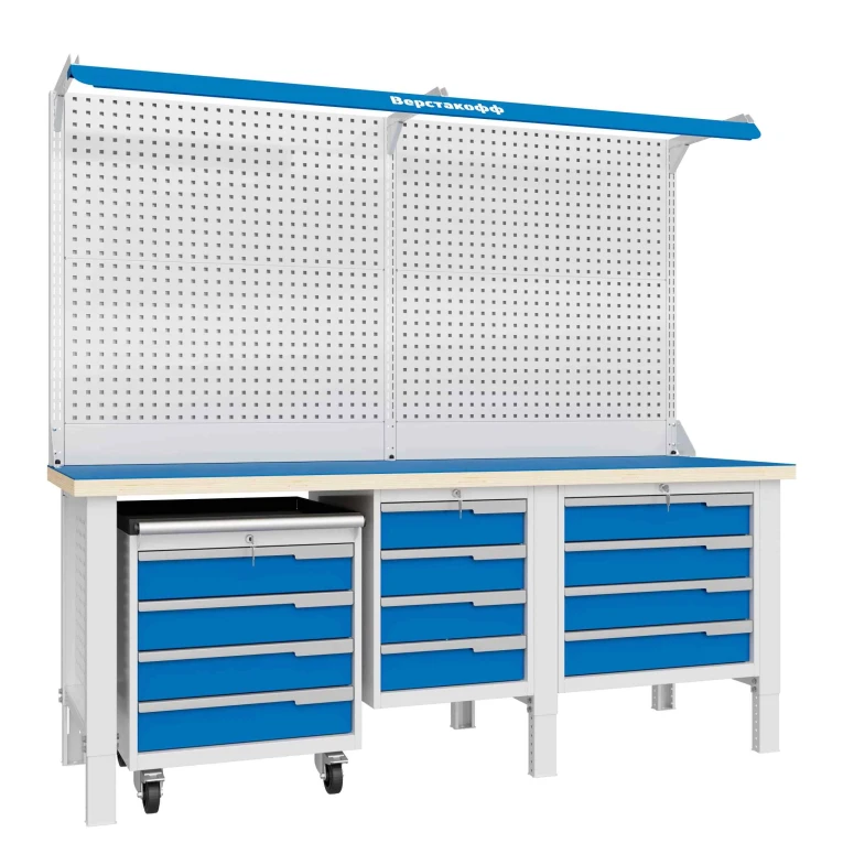 Верстак CTR 2232.S4L4M4.4-2F купить в Калуге Верстак CTR 2232.S4L4M4.4-2F купить в Калуге